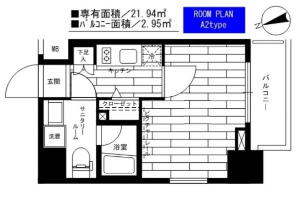 東池袋駅 徒歩1分 11階の物件間取画像